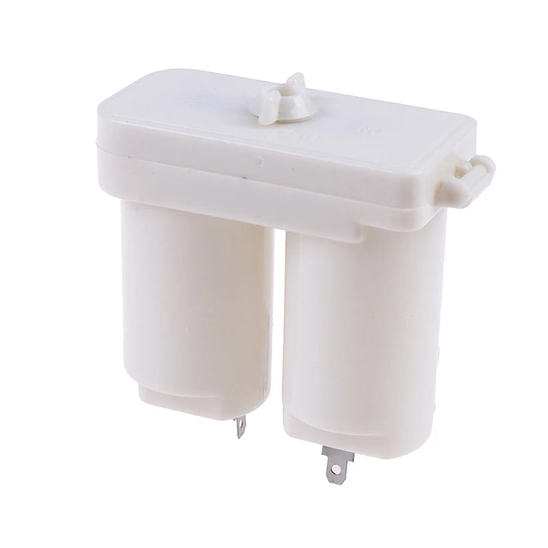 Double Battery Box for Gas Water Heater Boiler 2 Slot Battery Compartment Enhanced Power Support Safe Home Use Vue