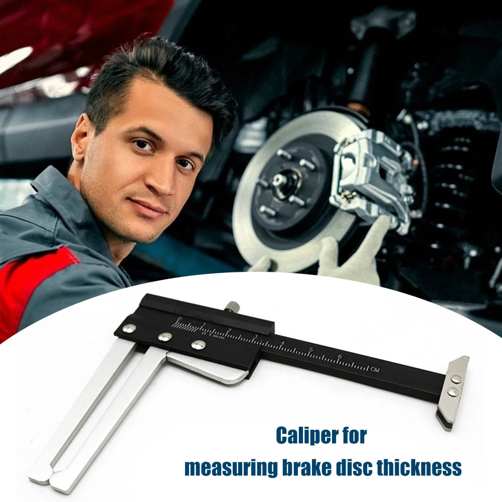 Brake Disc Thickness Caliper Gauge | 0-60mm Wear Depth Tool Brake Disc Caliper Vue