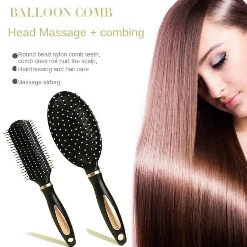 Luxurious Massage Hairbrush for the Perfect Salon Straight and Smooth Hair Experience Vue