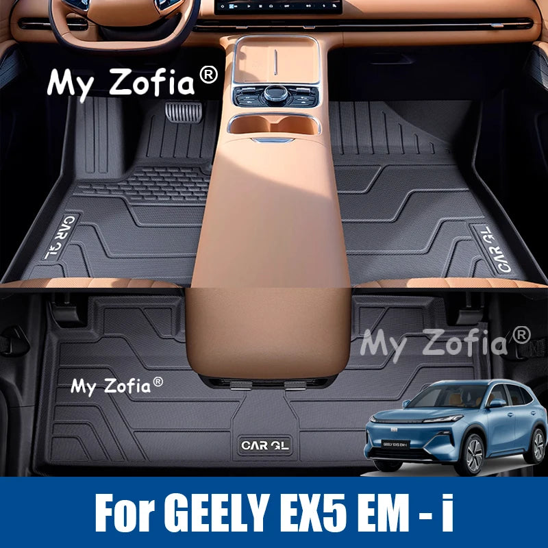 For Galaxy Starship 7 EM-i EX5 EM-i 2025 2026 Car TPE Floor Mats Full Cover Cargo Liner Waterproof Trunk Mat Accessories Vue
