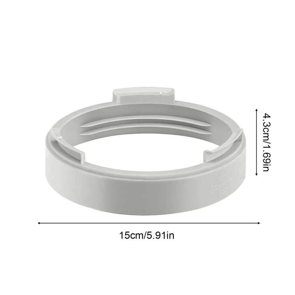 5.9" AC Exhaust Hose Coupler, Portable Air Conditioner Vent Adapter, Universal Window Tube Connector for Home Office Workplace Vue A