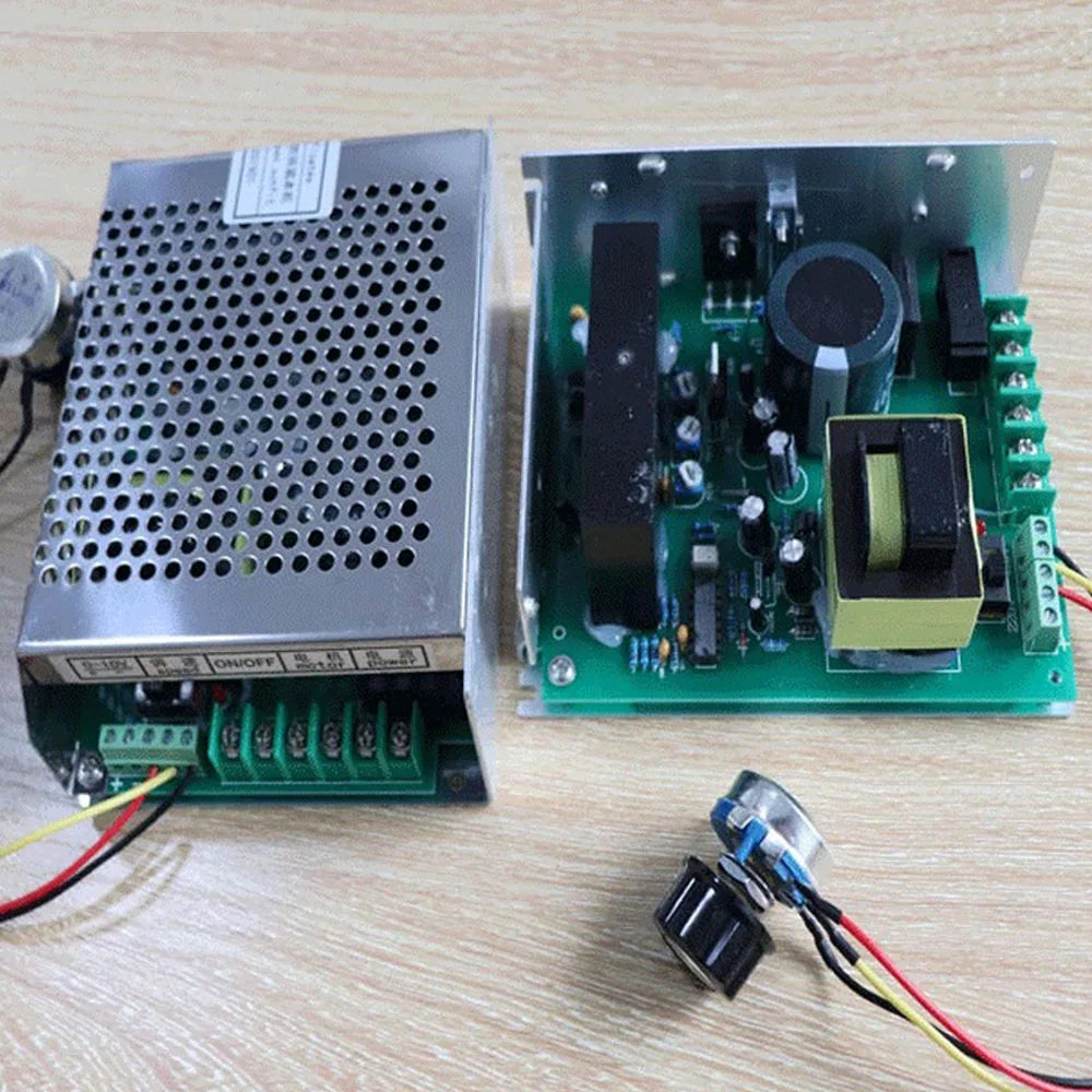 PWM DC Permanent Magnet Brush Motor Governor 750W Motor Speed Controller 220V Motor Speed Adjustable Regulator for Servo Motor Vue
