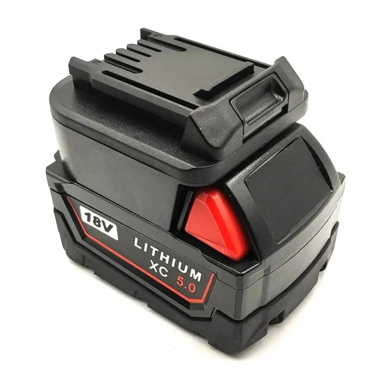 Battery Adapter Converter for Milwaukee 18V Lithium-ion Batteries Converter for WORX 5pin 20V Battery Power Tools (green Model) Vue