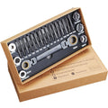Multi-angle Ratchet Wrench Screwdriver Tool Set, Cross Hex Socket Kit, Household Car Repair Hand Tools for Machinery Maintenance Vue suit