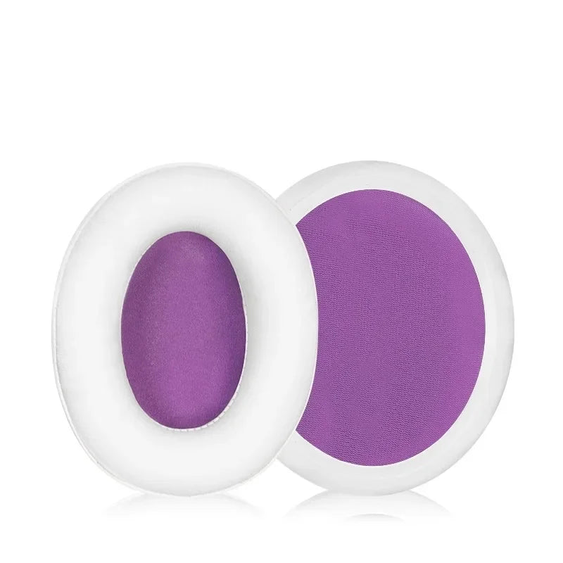 Ear Pads For HyperX Cloud Core / Stinger / Flight / FlightS / Alpha / Silver / X / Pro / cloud II 2 Gaming Headset Headband pads Vue White and purple