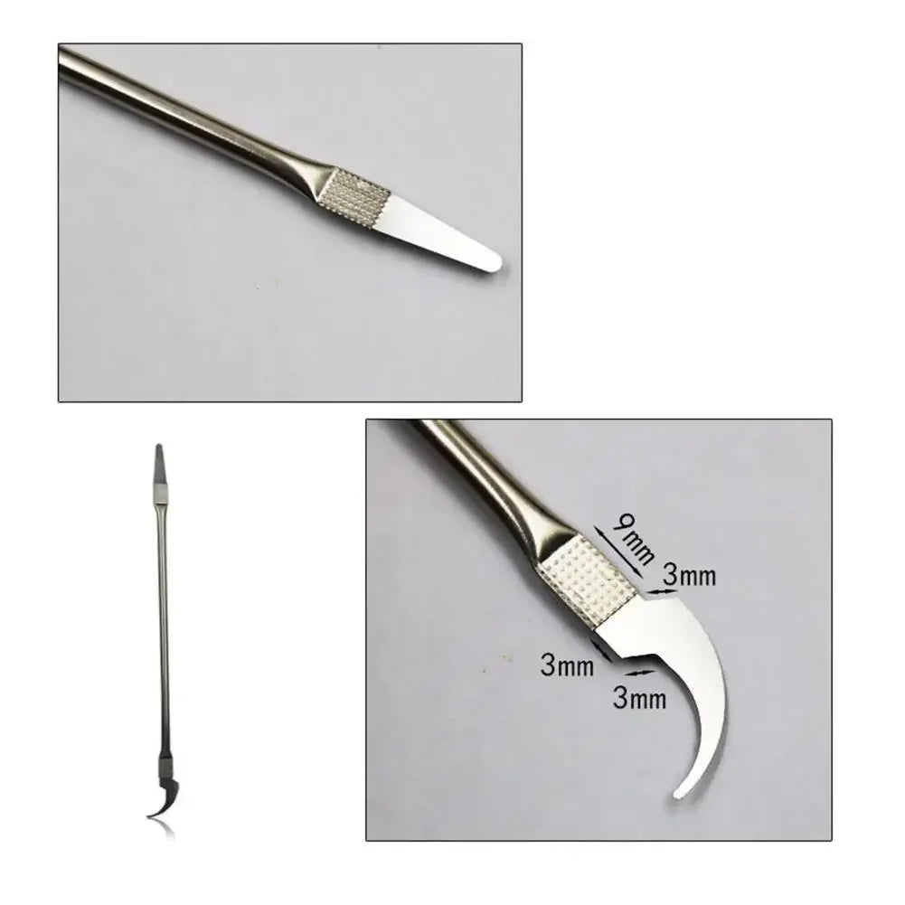 8-in-1 Mobile Phone LCD Chip Glue Removal Crowbar CPU Chip Tool Repair Removal Kit Multi-shape Disassembly Repair Tool for Phone Vue