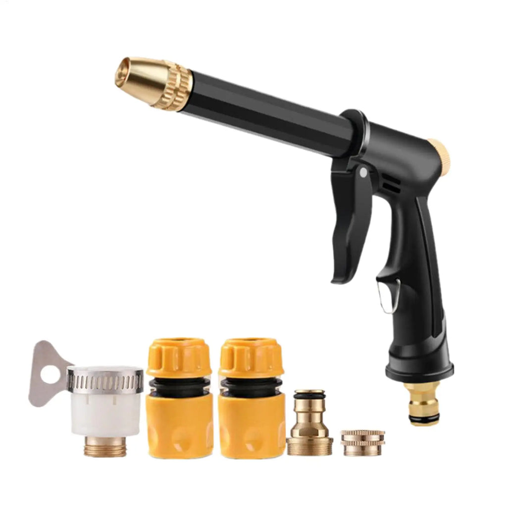 Portable Car Washer Handheld Powerful 360 Degree Rotation Tool with 5 Adapters High Pressure Cleaner for Home Car Motorcycles Vue