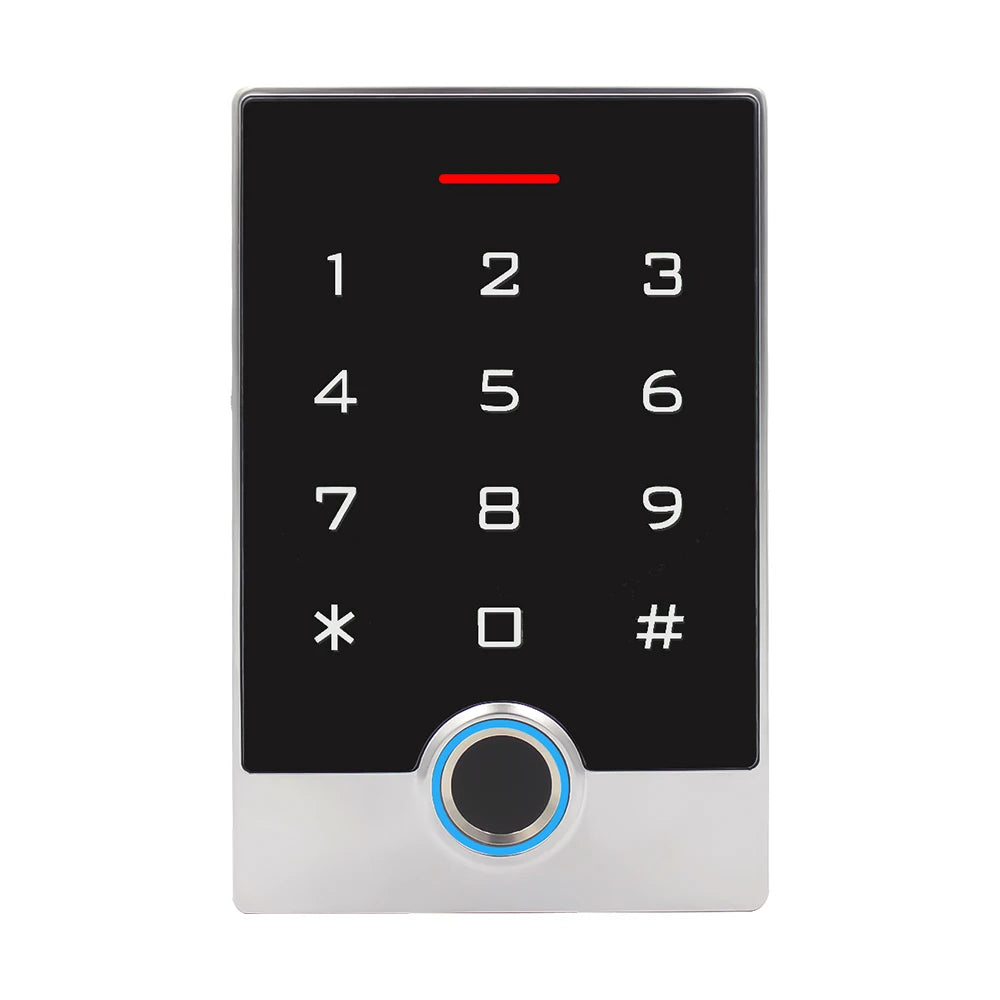 Support Tuya app WiFi waterproof access control keyboard RFID card touch keyboard access controller electric door lock system Vue