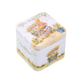 Multi-Purpose Cartoon Easter Tinplate Box Metal with Lids Rabbits Candy Box Portable Vintage Storage Box Gifts Vue Style C
