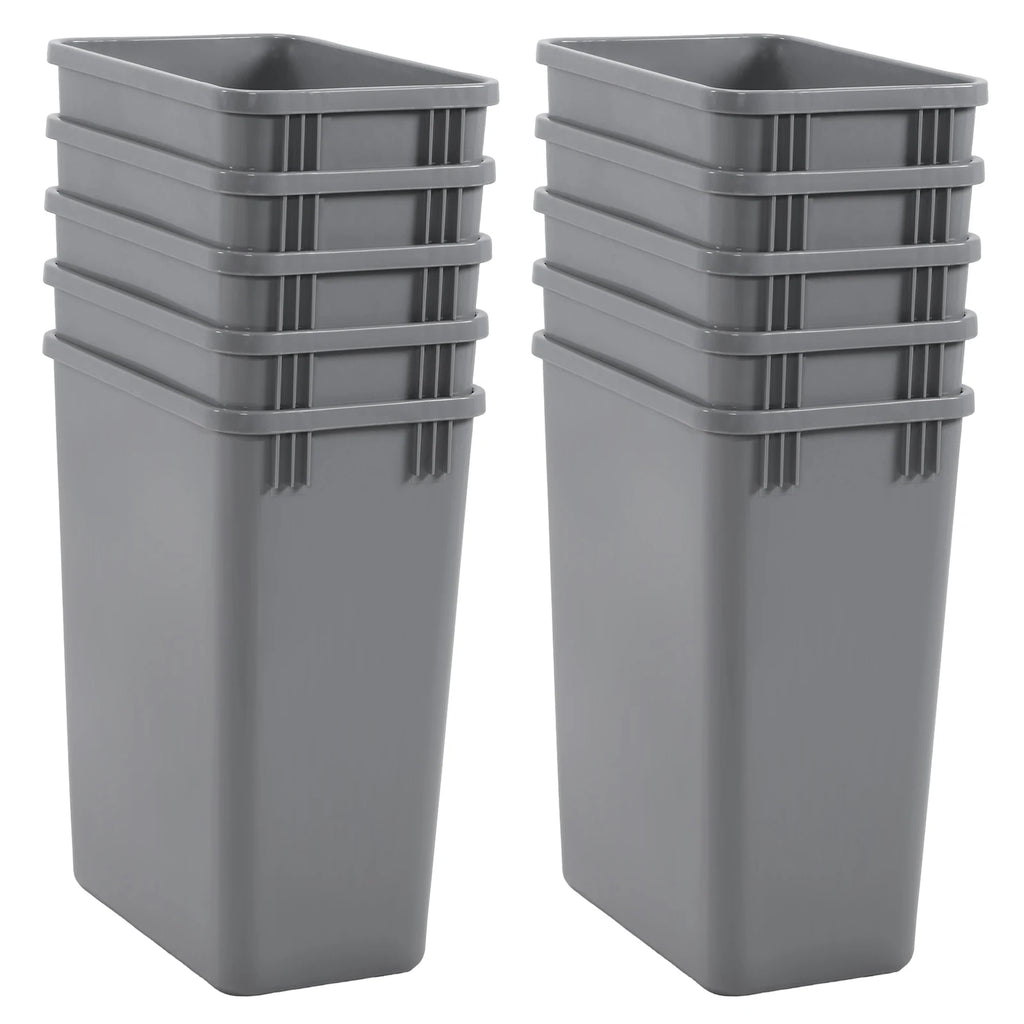 10-Pack 35 QT Pull-Out Cupboard Bin for Kitchen & Bathroom Pull-Out Cupboard Bin Vue