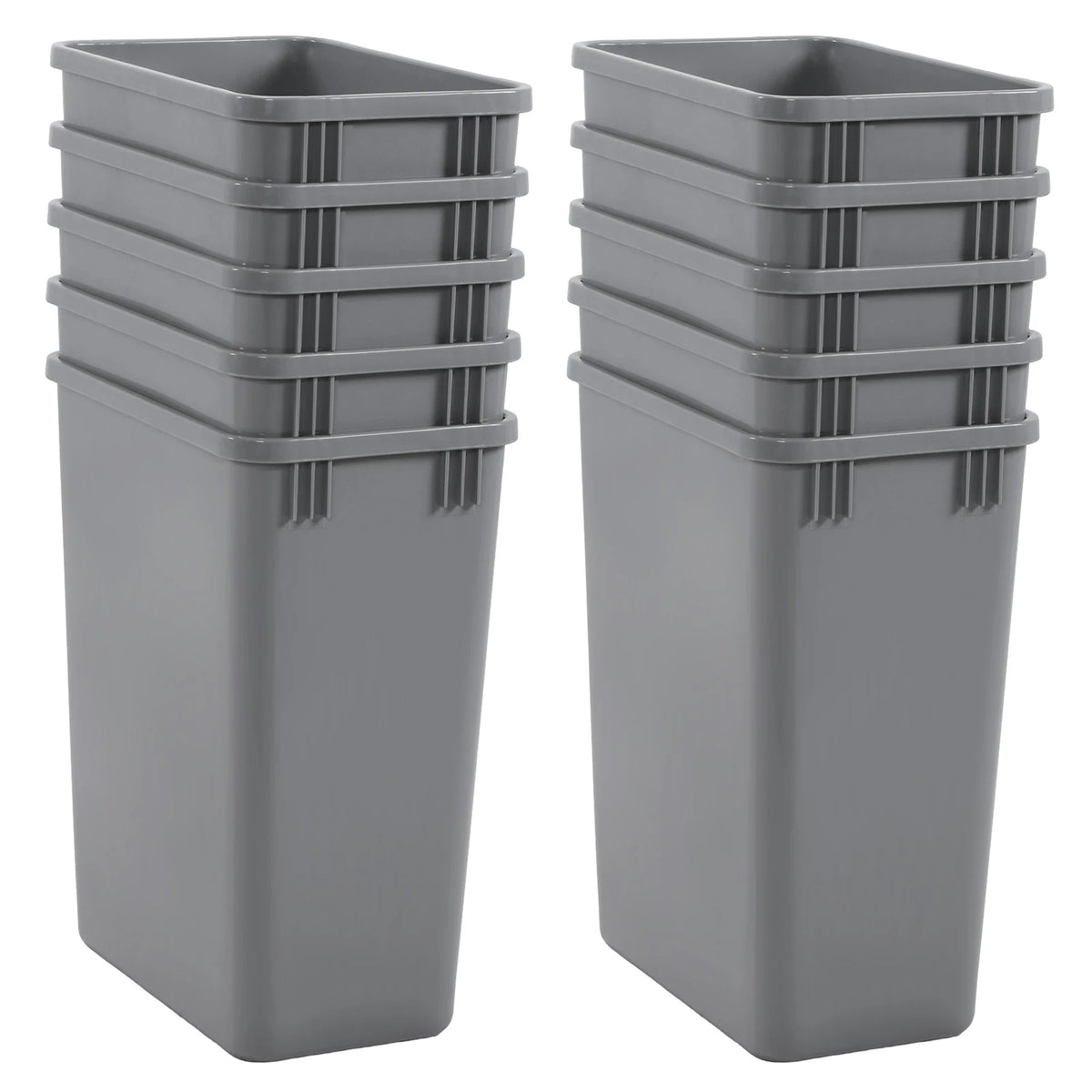 10-Pack 35 QT Pull-Out Cupboard Bin for Kitchen & Bathroom Pull-Out Cupboard Bin Vue