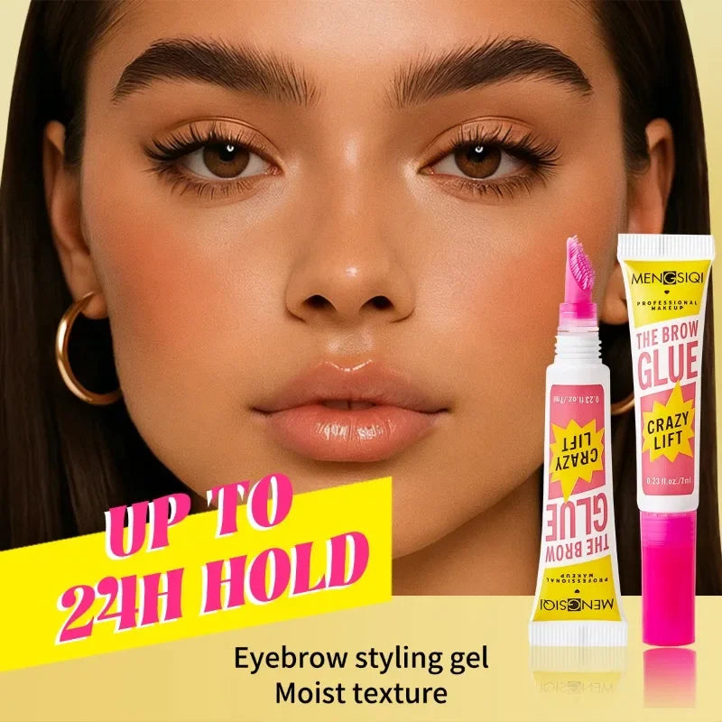Eyebrow Gel Long-lasting Fixed Eyebrow Waterproof Quick-dry Hose Transparent Eyebrow Gel Makeup Eye Makeup Vue