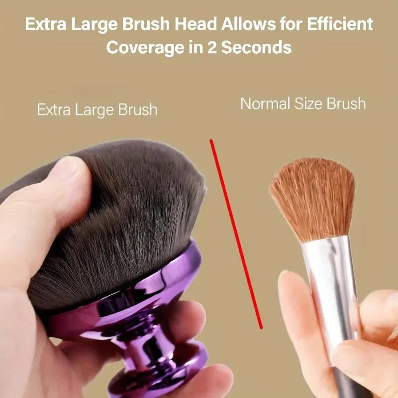 Extra Large Body Makeup Brush For Self Tanner Blend Blur Body Kabuki Make Brushes Tanning Brush for Self Tan with Soft Bristles Vue