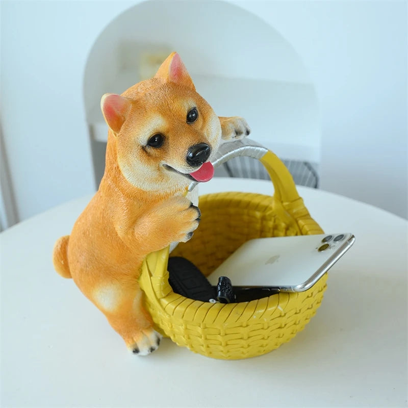 Dog Key Holder Creative Ceramic Cute Organizer For Home Entryway Foyer Living Room Tv Cabinet Decor Housewarming Gift For Women Vue