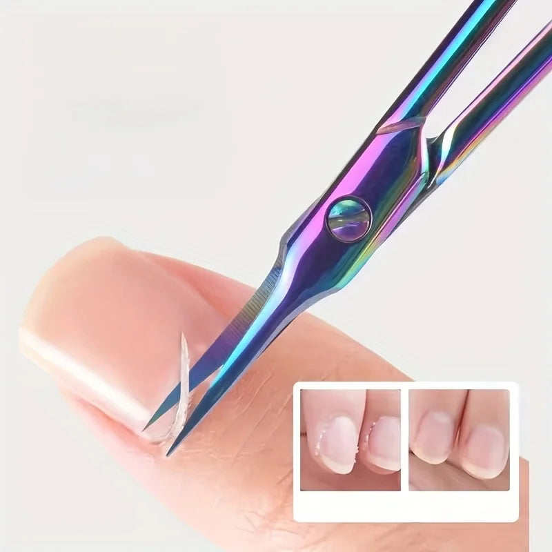 1pieces Professional Precision Dead Skin Removal Stainless Steel Cuticle Nippers Hypoallergenic Manicure & Pedicure Vue