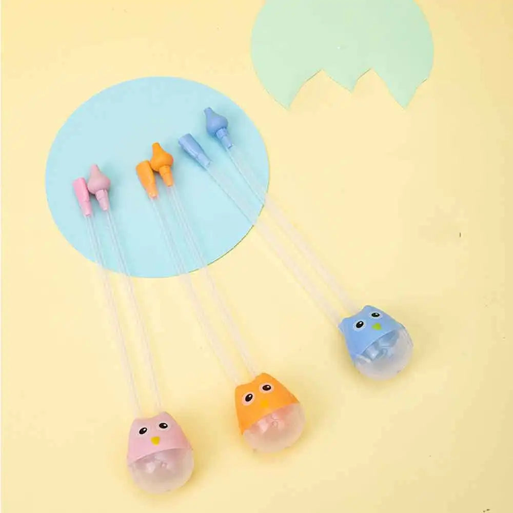 vvocci for Infant Anti Reflux Baby Nasal Aspirator Mouth Suction Type Silicone Booger Suction PipeNasal Absorption Cleaner Vue
