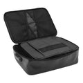 ABKW-Fireproof Document Bag With Lock Home Office Travel Fireproof And Waterproof Safety Box Portable Handle File Storage Vue black