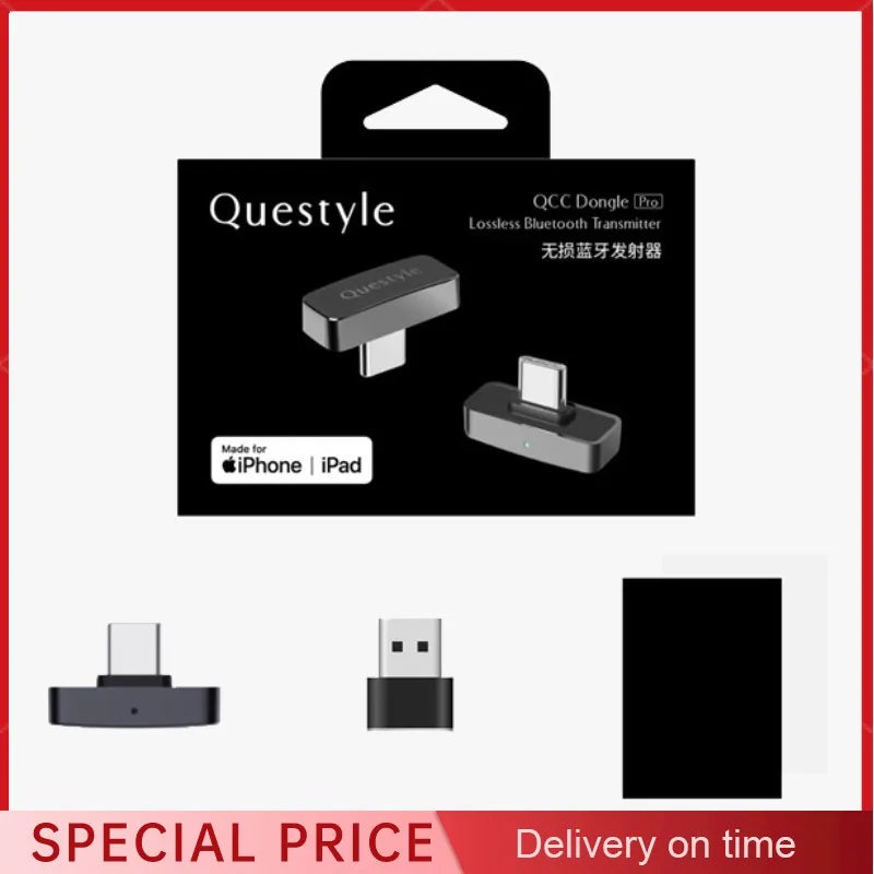 Questyle QCC Dongle Pro 2 LDAC Bluetooth 5.4 Transmitter Bluetooth Transmitter Vue