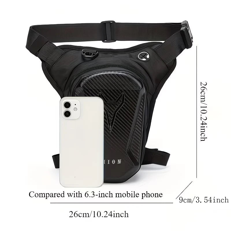Motorcycle Leg Tank Bag Waterproof Waist Crossbody Rider Biker Drop