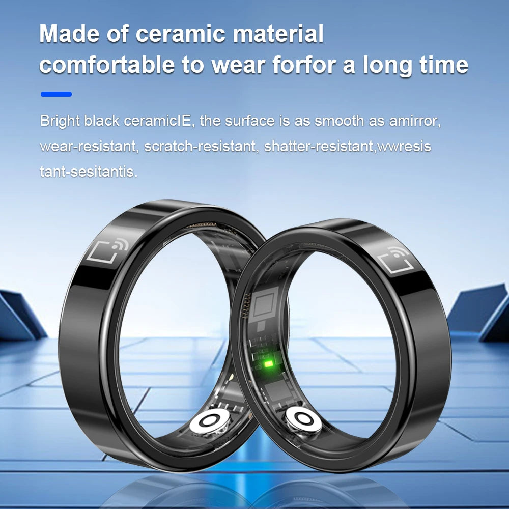 Smart NFC Ring Waterproof Ring For Door Lock System Access Control Support Mobile Phone APP NFC RingSleepExerciseHealthDetection Vue
