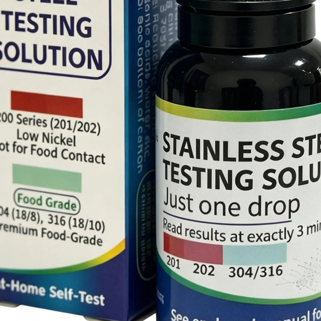 15ml 304/201/202 Instant Stainless Steel Testing Solution Quick Portable Agent for Kitchen Lab Home House Metal Tester Vue