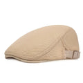 Summer Adjustable Mesh Breathable Peaked Cap Beret Hat Golf