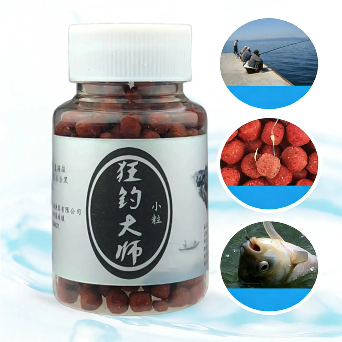 Fish Bait Concentrated Flavor Additive Attractants Carp Bait Universal Concentrated Fish Bait Fishing Food Bait Aquatic Feed Vue