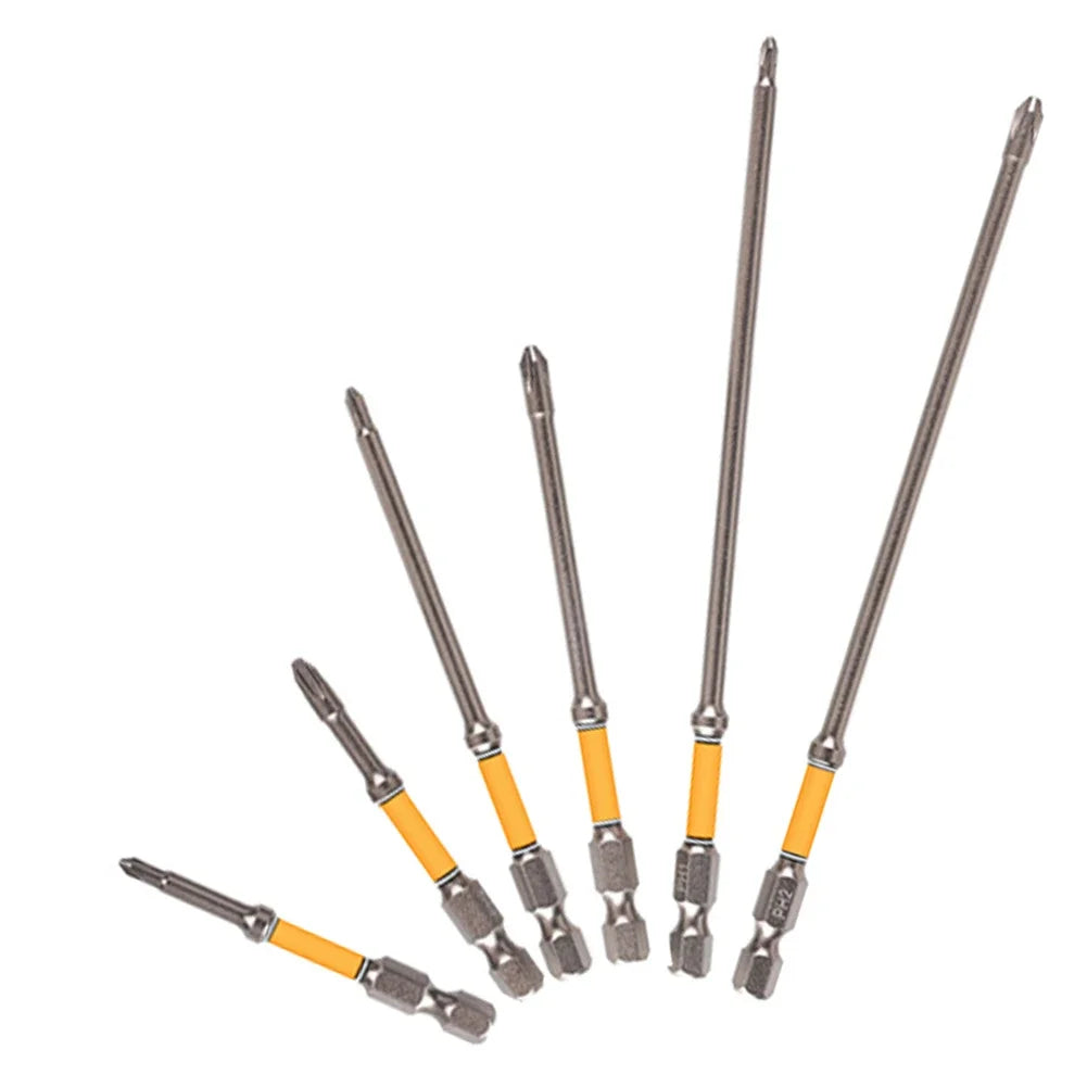 Magnetic PH2 Screwdriver Bit 1/4" Hex Shank – Alloy Steel Screwdriver Bit Vue