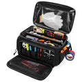 Spot New Portable Large-capacity Hardware Tools Storage Bag Oxford Cloth Thickened Wear-resistant Tactical Kit Vue WHITE