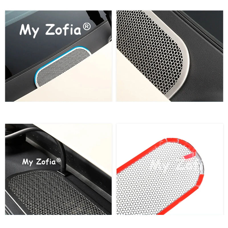For Smart #3 2024 2025 2026 Car Stainless steel Front Hood Dust Proof Mesh Grille Air Inlet Cover Anti Insect Net Accessories Vue