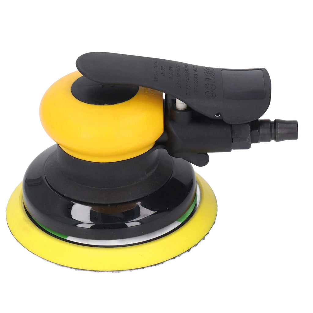 Sanding Machine Air Powered Sander Zinc Alloy Stable Fast Polishing 5in Air Random Orbital Sander for Metal Air Sander Vue