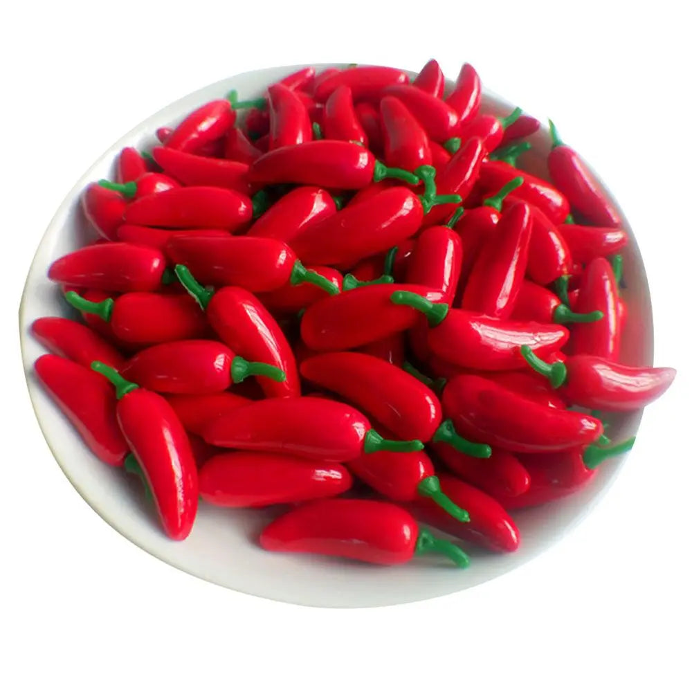 Festive Mini Plastic Plants Simulation Decoration Artificial Pepper Simulation Chili Fake Vegetables Vue