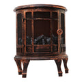 Simulated Fire Lantern Outdoor Decoration LED Flame Lamp New Fireplace Fireplace Lantern Ornaments Christmas Scene Vue Chocolate