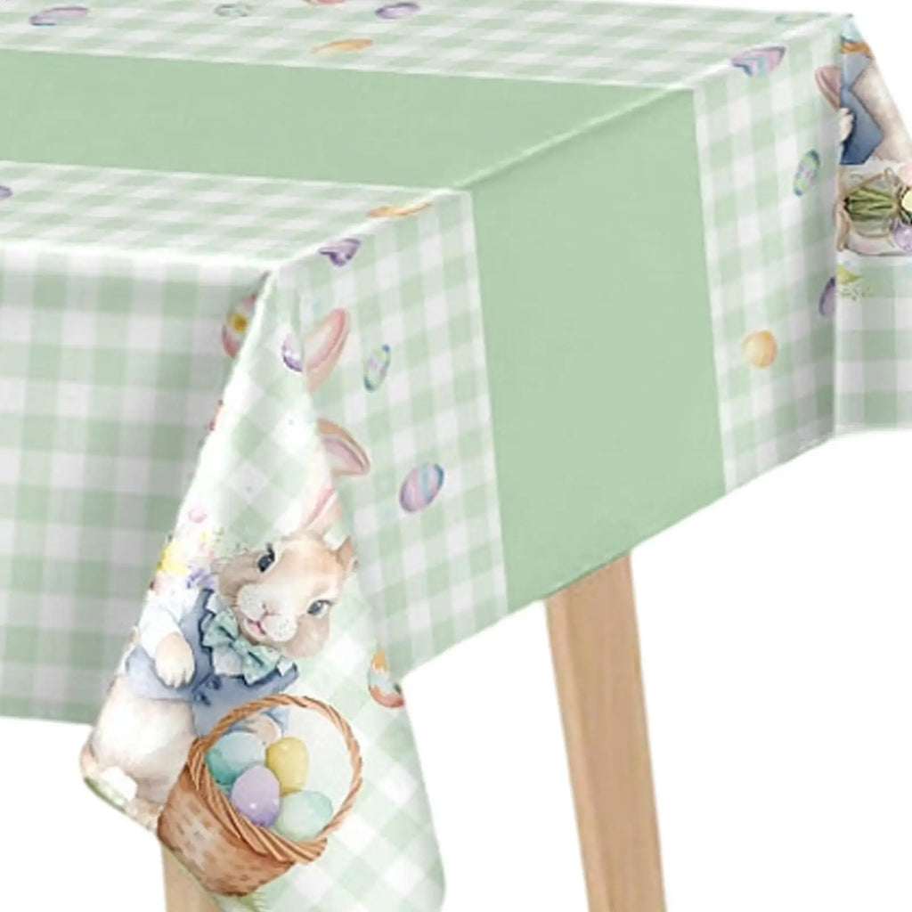 274x130cm Easter Tablecloths disposable Rectangular Waterproof Table Cover Rectangle Table Cover Decorations for Picnic Kitchen Vue