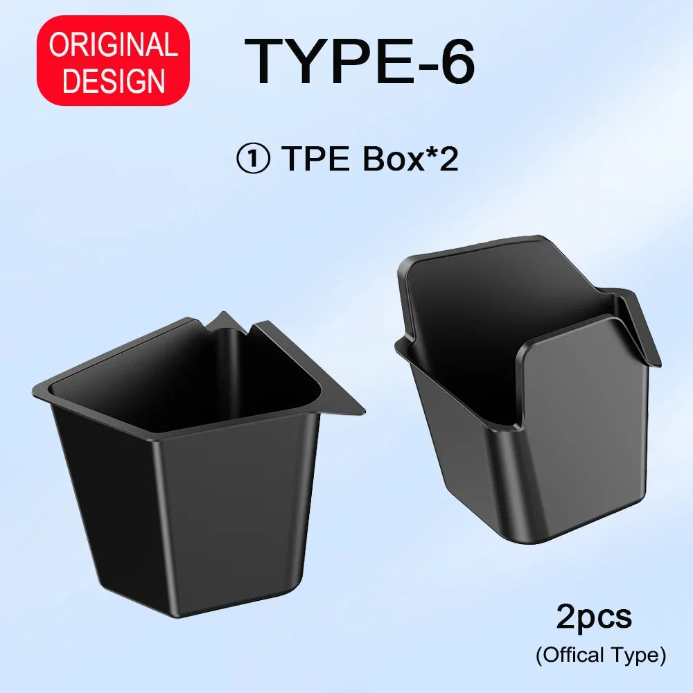 For 2025 2026 Tesla Model Y Trunk Organizer Trunk Storage Bins Rear Trunk Side Storage Box Mats for Model Y Juniper Accessories Vue TYPE 6 (Offical)