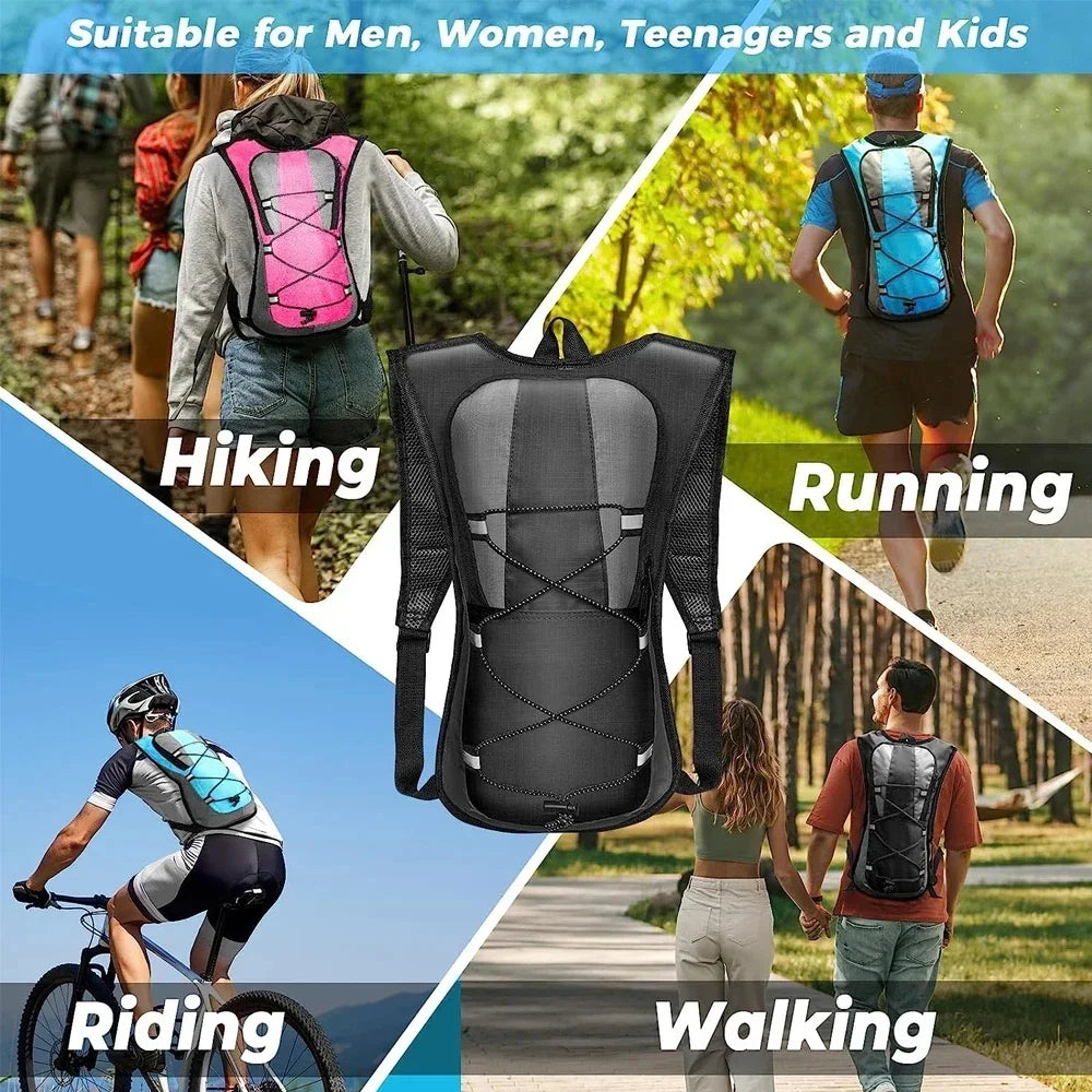 1Pcs Hiking Backpack 5L Waterproof Camping Backpack Lightweight Packable Backpack for Women Men Outdoor Portable Travel Daypack Vue