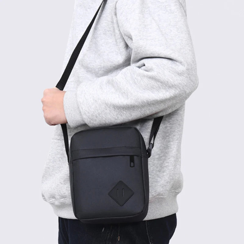 Trendy Stylish Multi-color Crossbody Bag Adjustable-strap Lightweight