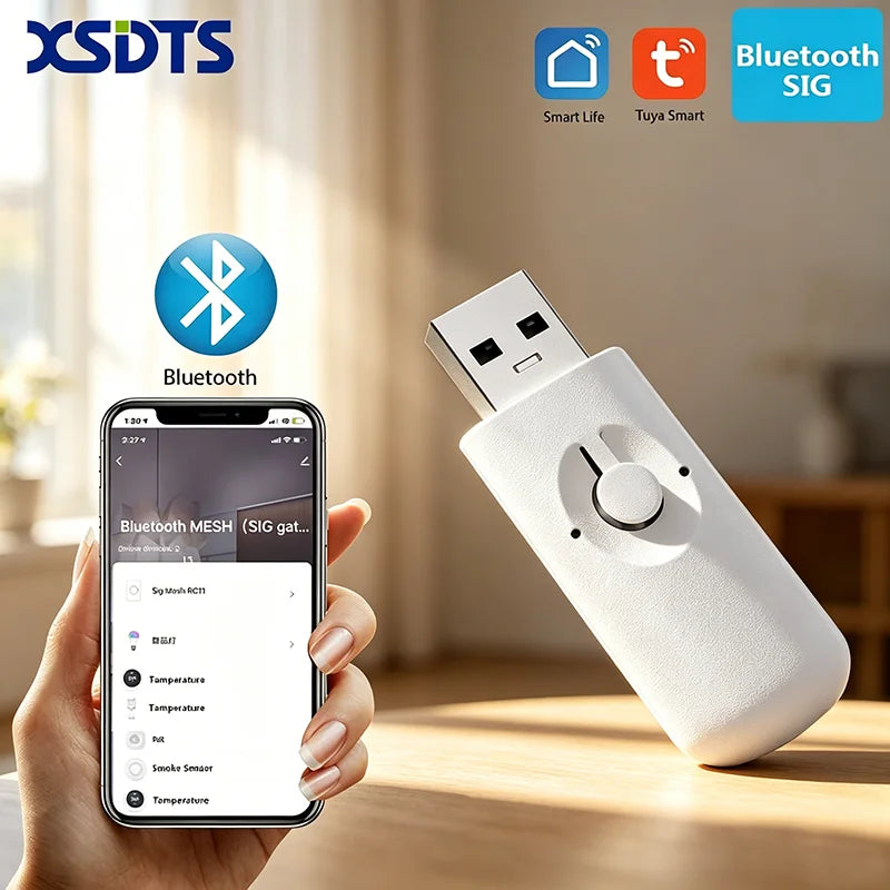Tuya APP USB Bluetooth Gateway Smart Door Lock Wifi Hub Bluetooth Smart Wireless Adapter Remote Control Vue