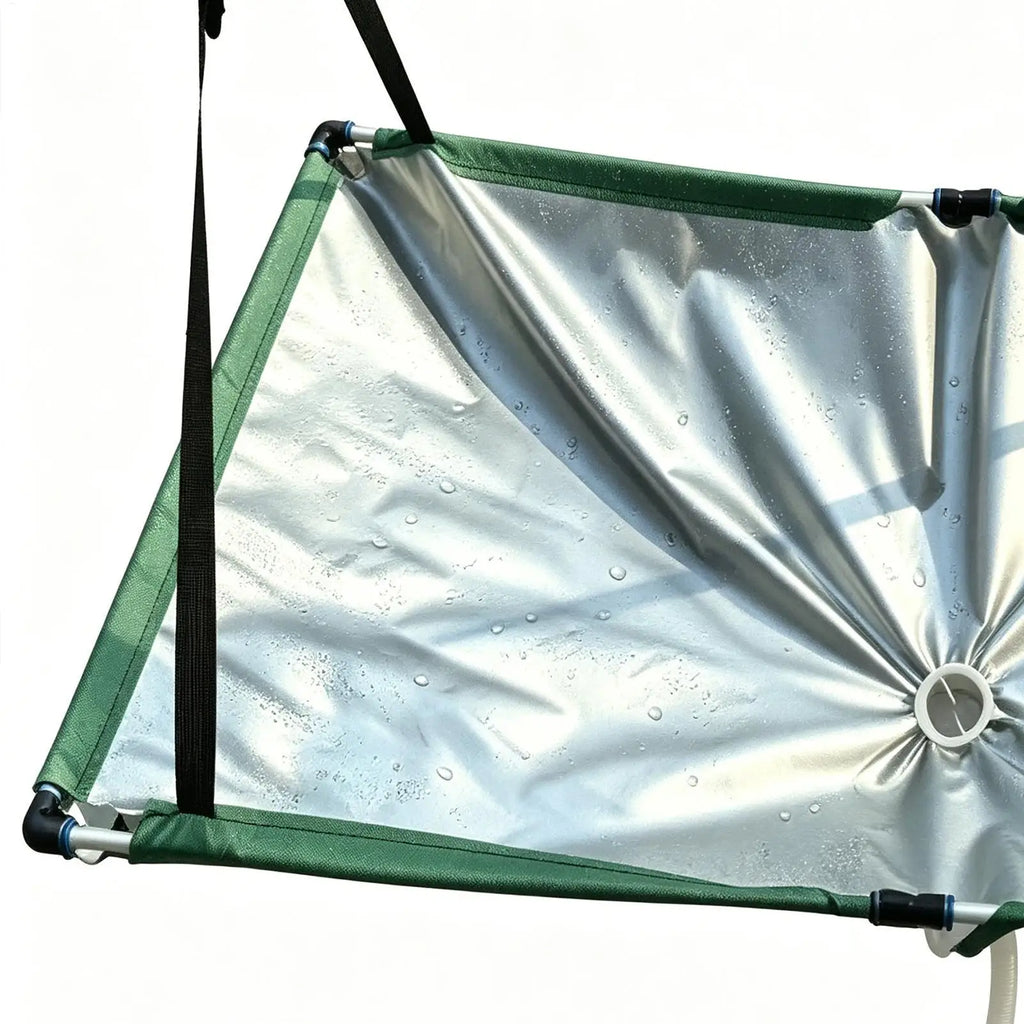 Rain Collector for Garden Water Harvester Cloth with Hose Rain Catcher Filter for Lawn Outdoor Backyard Garden Balcony Camping Vue