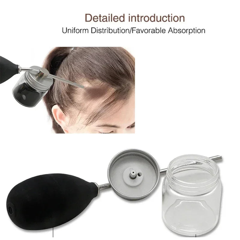 Hair building fiber Spray Applicator Hair Products Sprays Nozzle Pump Tool For Hair Fiber Glass Sprays Nozzle Vue