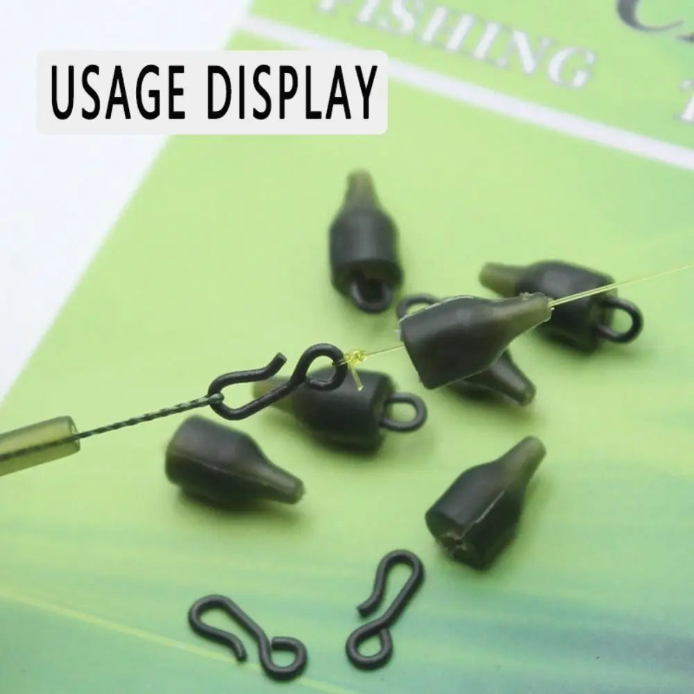 Quick Connect Quick Change Beads Rolling Quick Change Fishing Connector Portable Simple To Use Fishing Lures Beads for 10PCS Vue