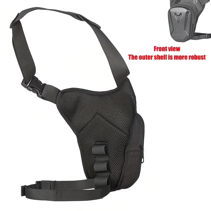 Motorcycle Leg Tank Bag Waterproof Waist Crossbody Rider Biker Drop