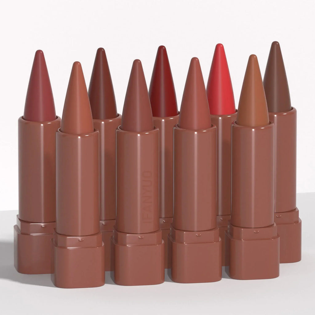 Tapered Gradient Lip Liner Matte Black Brown Velvet Lipstick Waterproof Non Sticky Contouring Tint Lipliner Crayon Lip Makeup Vue