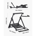 SucceBuy Adjustable Racing Wheel Stand | Simulator Cockpit Racing Wheel Stand Vue TypeB United States