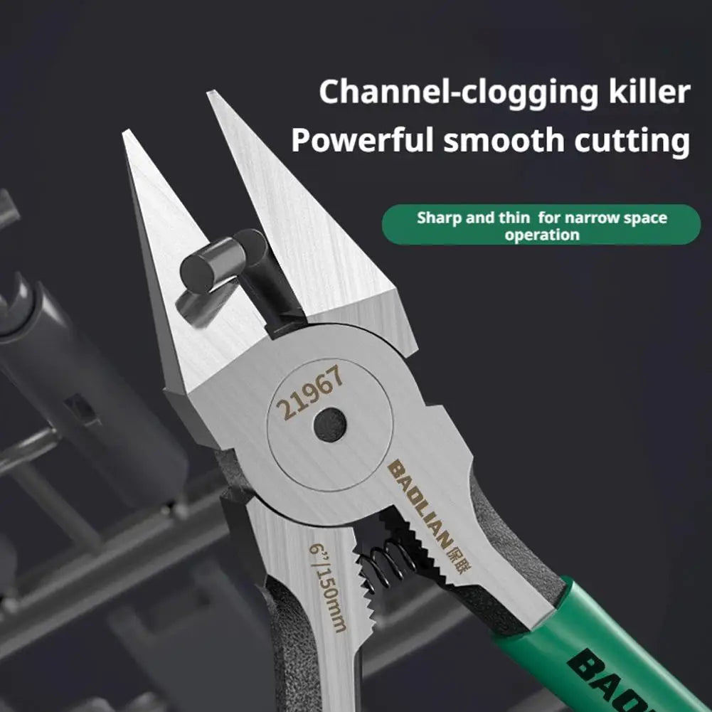 Industrial Diagonal Pliers High Hardness Wire Cutters Special Sharp Side Snips Electrician Manual Tools for Cable Plastic Vue