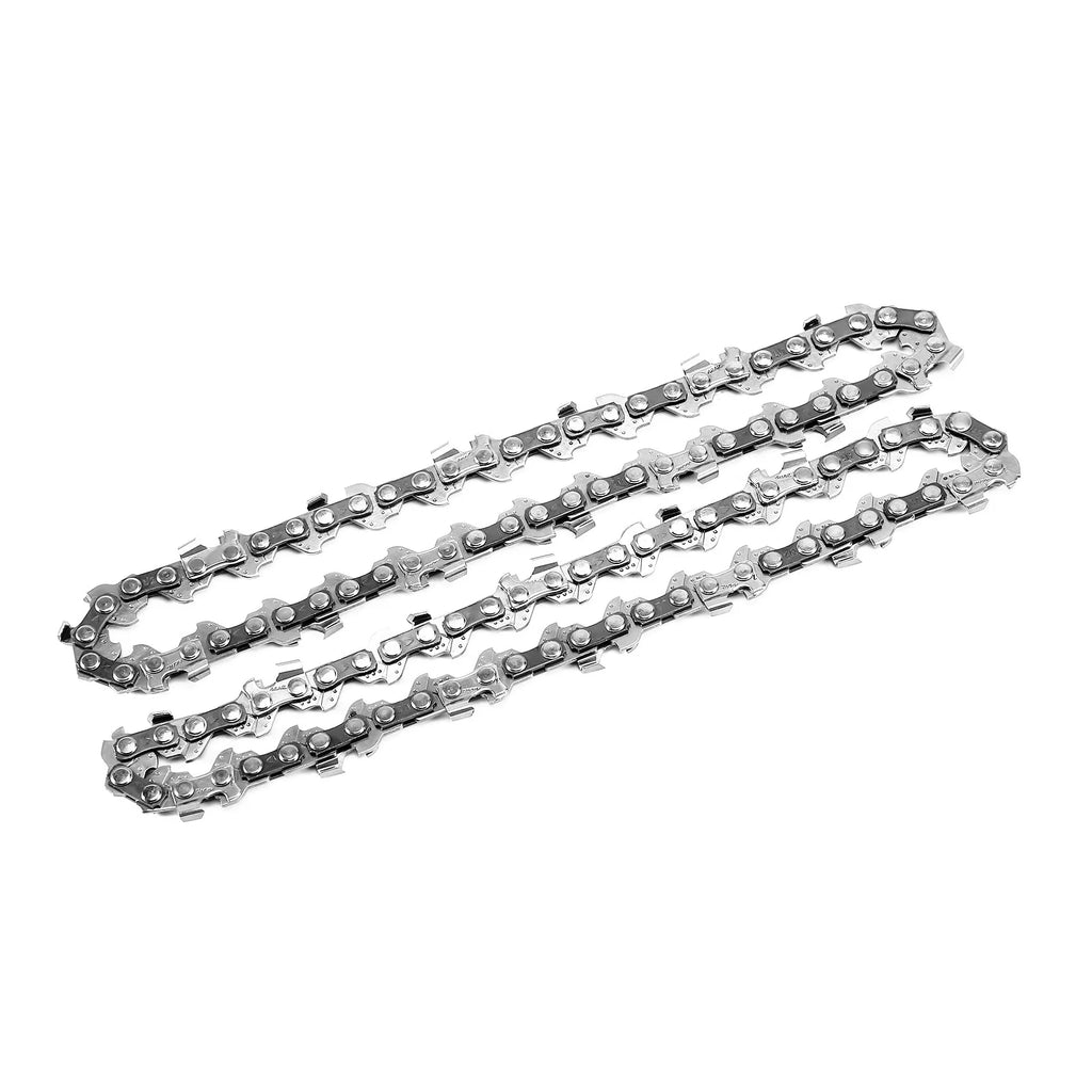 ABKW-2Pcs 4-Inch 1/4Inch Guide Saw Chain Mini Chainsaw Chain For 4 Inch Cordless Electric Protable Battery Handheld Chainsaw Vue