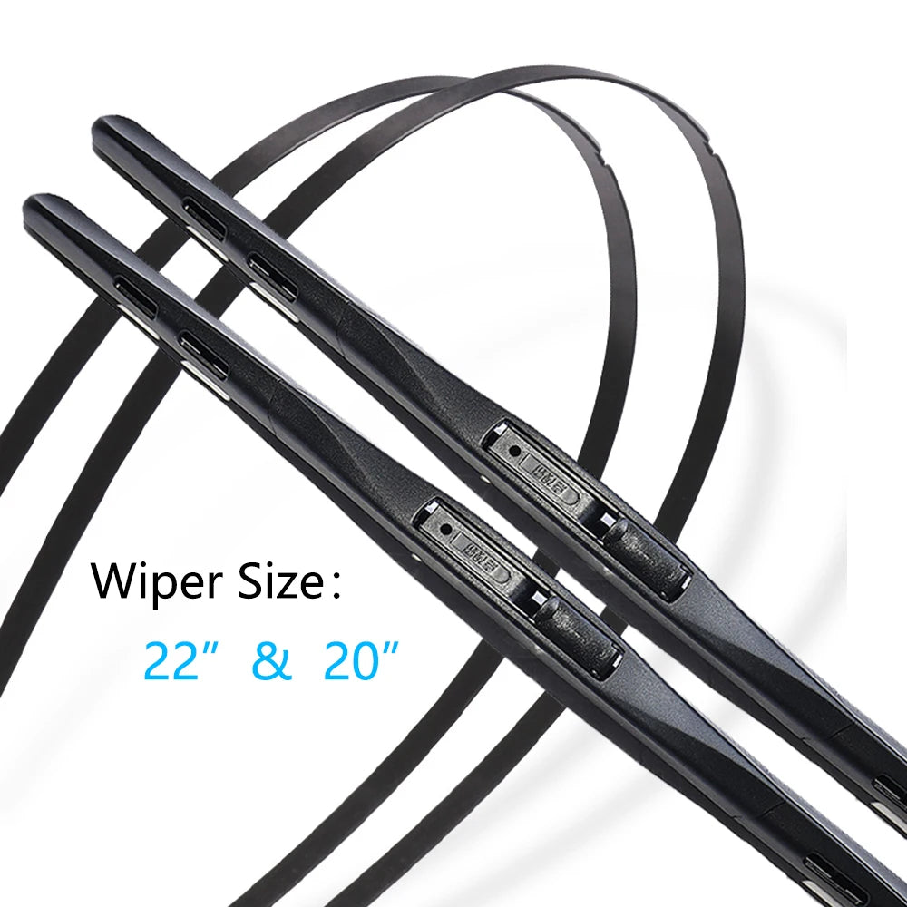 BMW X3 E83 2004–2010 Frameless Front & Rear Wiper Blade Set Car Wiper Blade Set Vue