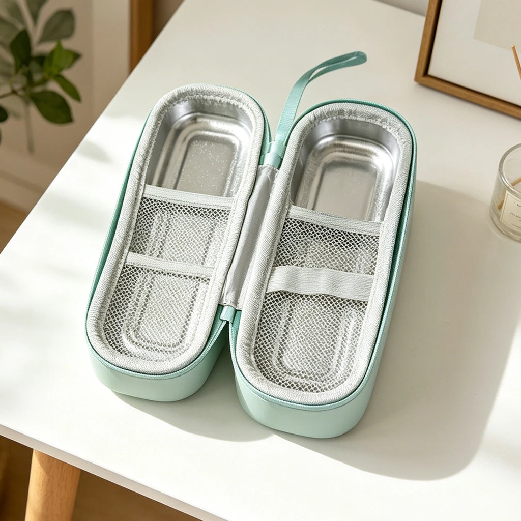 Portable Medicine Cooler Case with Temperature Display Medicine Cooler Case Vue