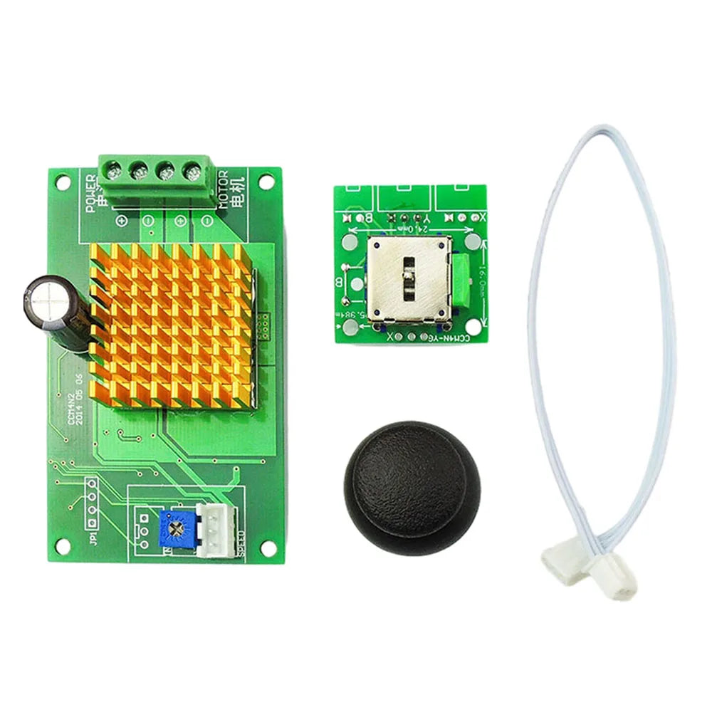 DC Motor Speed Controller DC12-30V 3A Motor Forward and Reverse Controller Speed Adjustable Governer with Rocker Potentiometer Vue