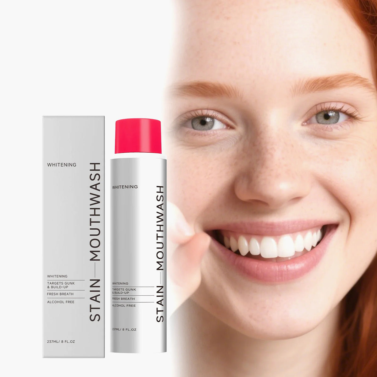 Premium Mouthwash, Gentle Oral Cleansing, Long-lasting Freshness, Bad Breath Care, Refreshing Portable Daily Mouthwash Vue